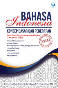 BAHASA INDONESIA: KONSEP & PENERAPAN
