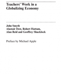Teachers' Work in a Globalizing Economy (e-book)